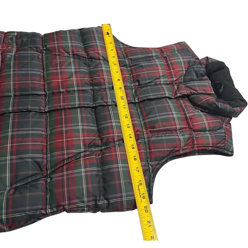 Eddie‎ Bauer Women’s Plaid Goose Down Filled Vest - size S Petite - Picture 5 of 5